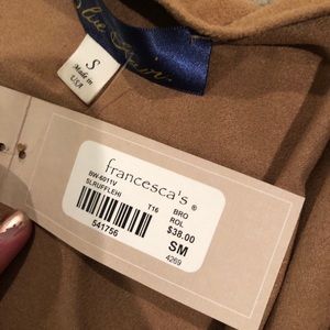 Francesca's Collections Sweaters - NWT Francesca’s Long Ruffled Vest Francesca's Collections Sweaters - NWT Francesca’s Long Ruffled Vest